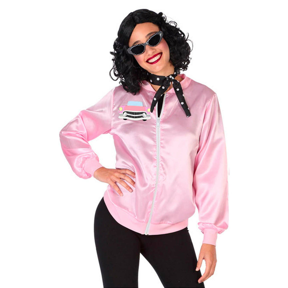 Cazadora de Pink Lady Rosa para mujer | Don Disfraz