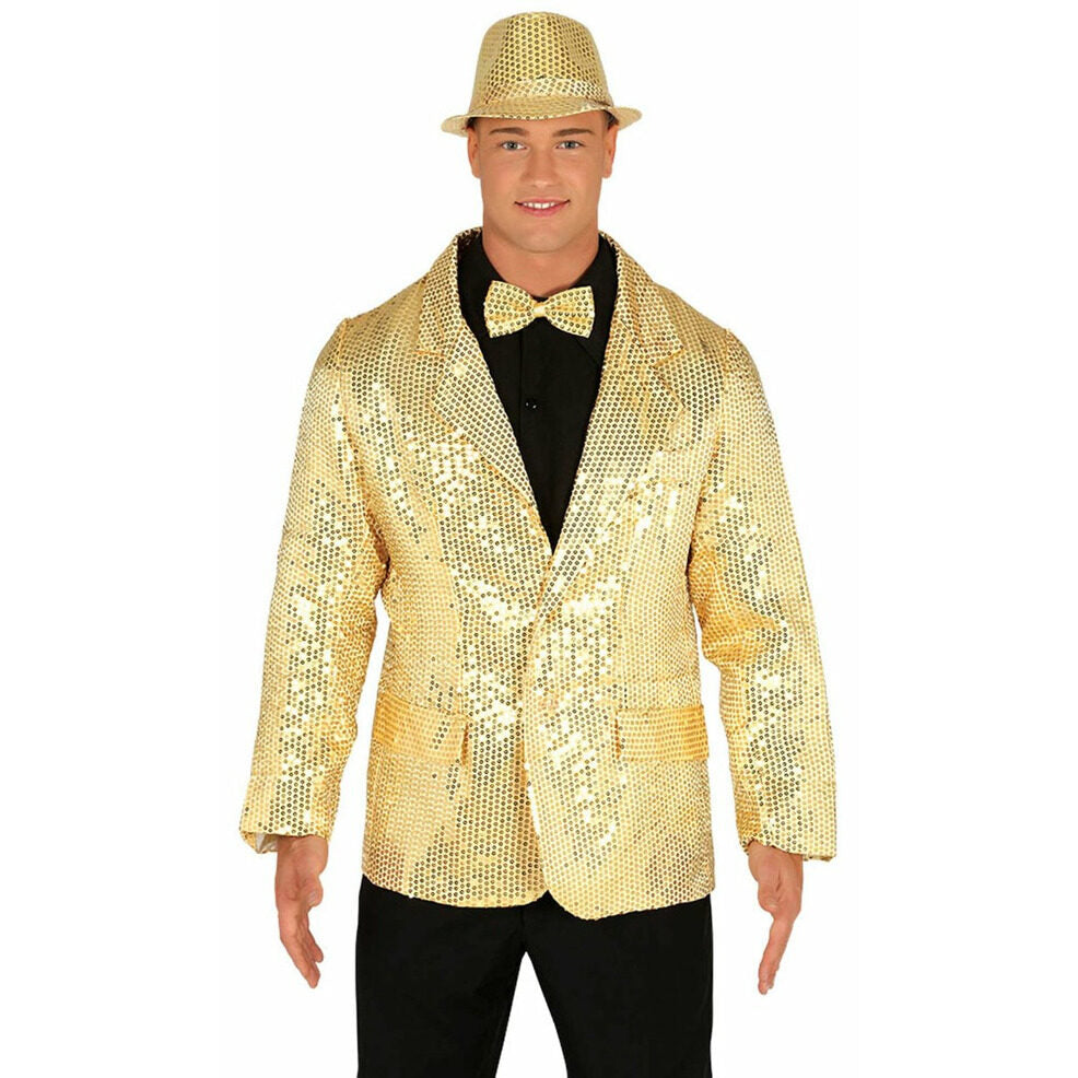 Chaqueta Brillante Dorada | Don Disfraz