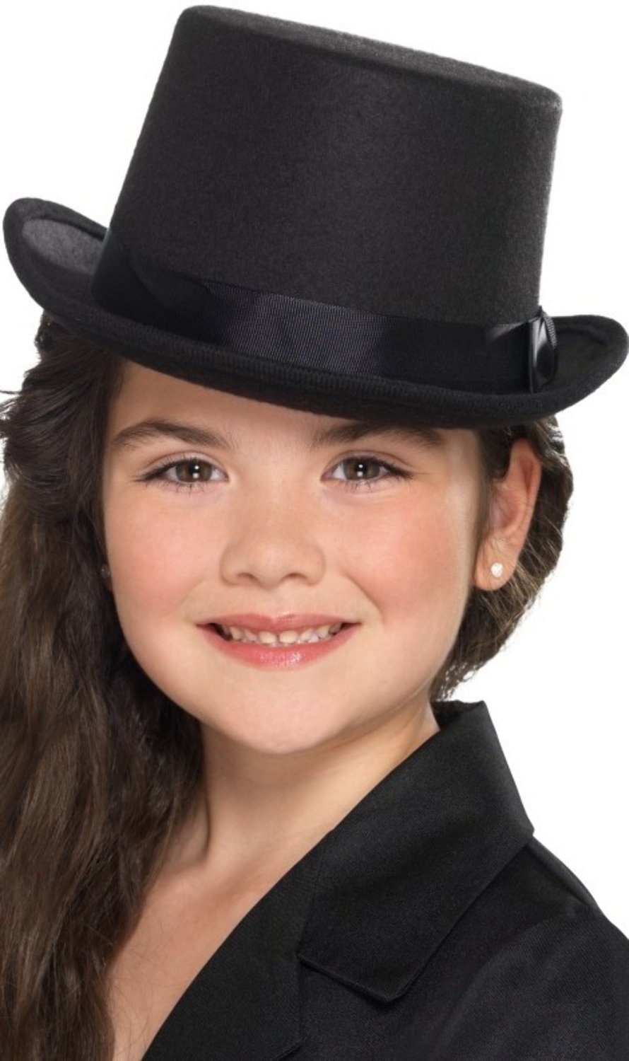 Cilindro Deluxe Nero bambino