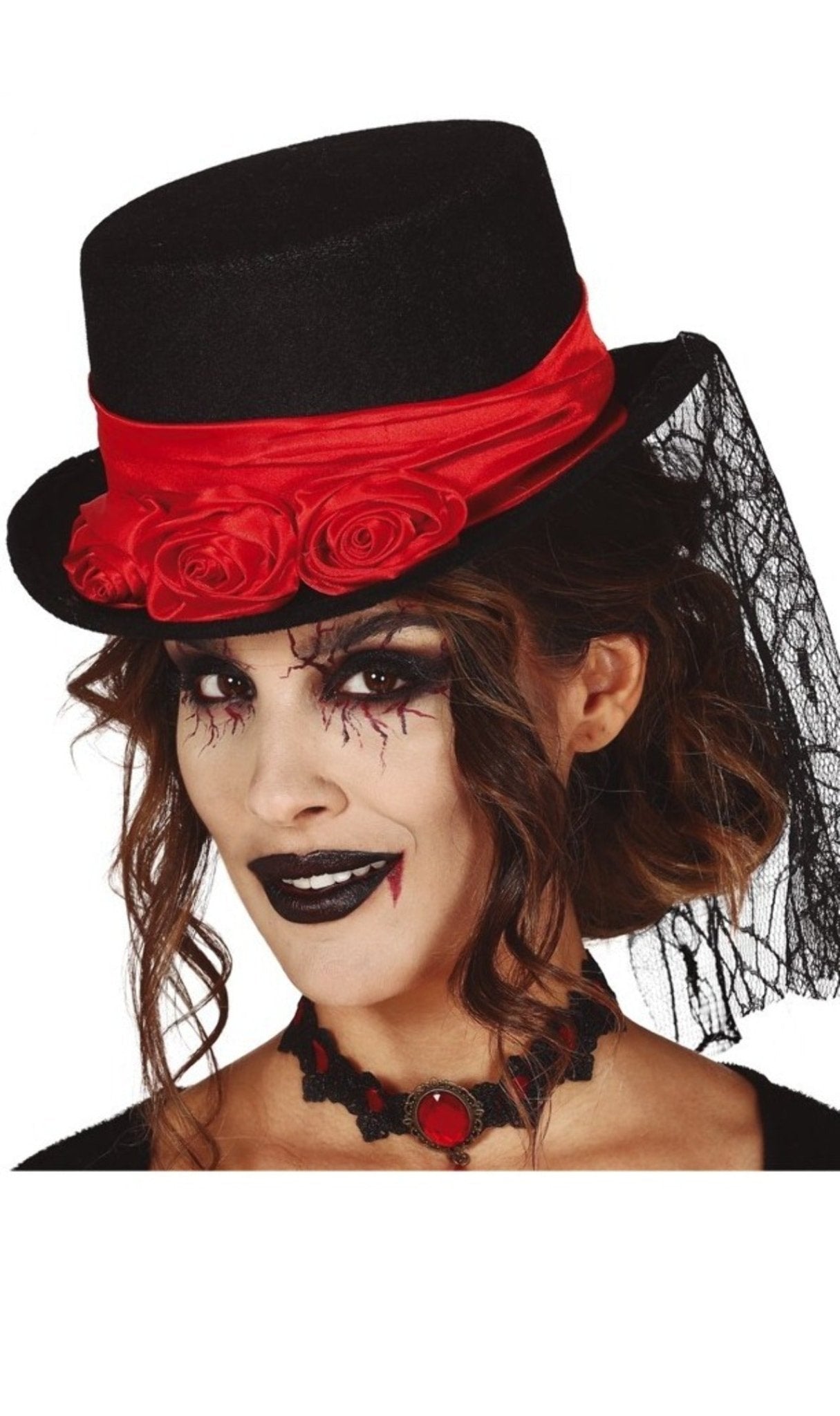 Cilindro Gotico con Velo