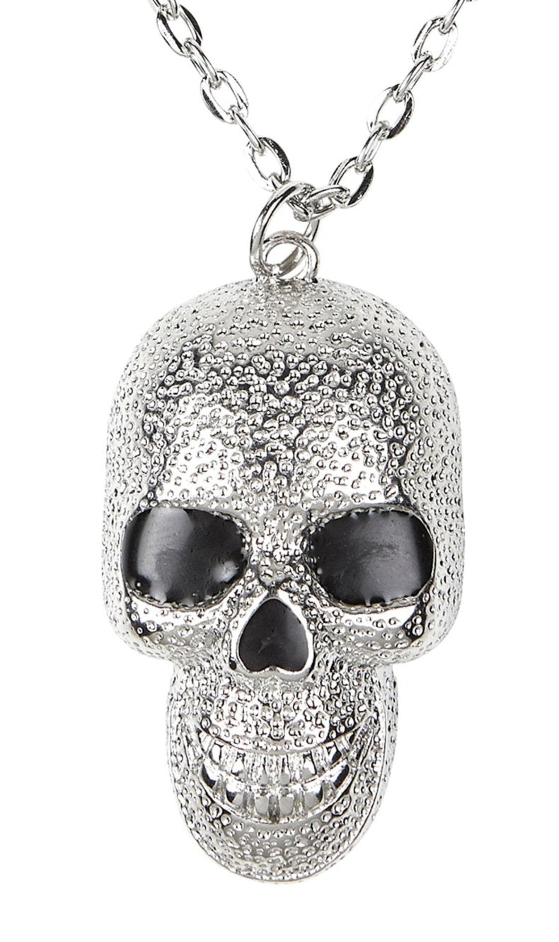 Collana Teschio Argento