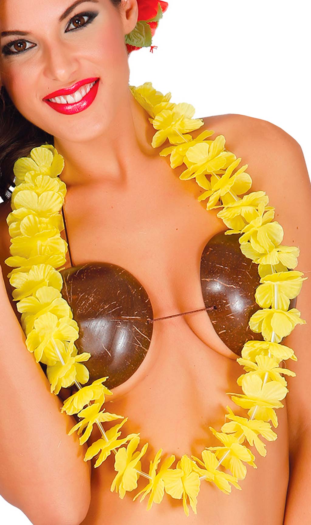 Collana Hawaiana Gialla