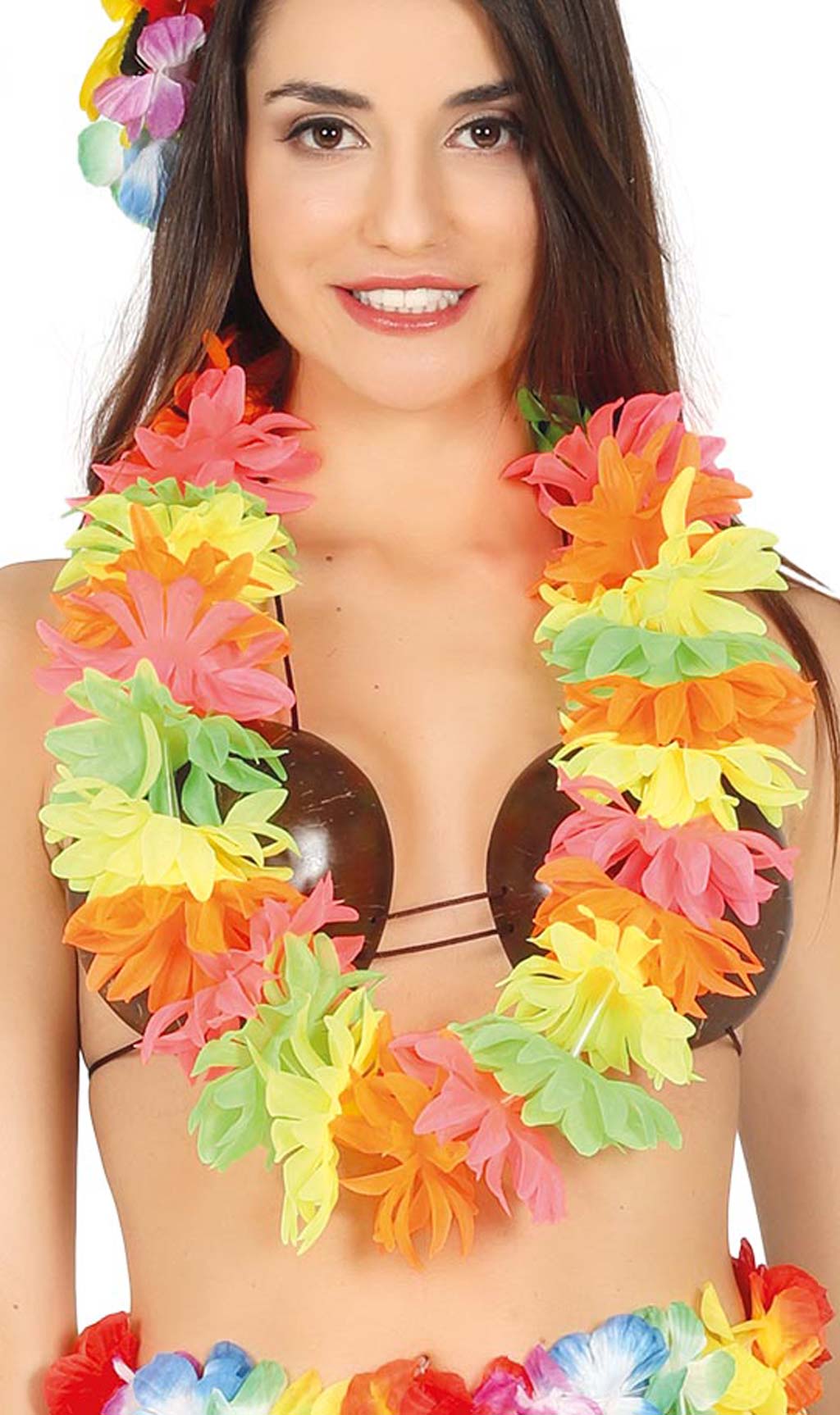 Collana hawaiana - multicolore - Kiabi - 1.00€