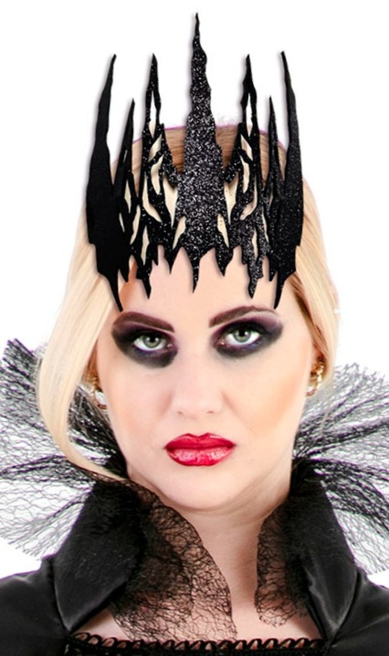 Parrucca nera vampira regina della notte