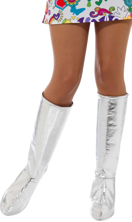 Copristivali Liscio Argento