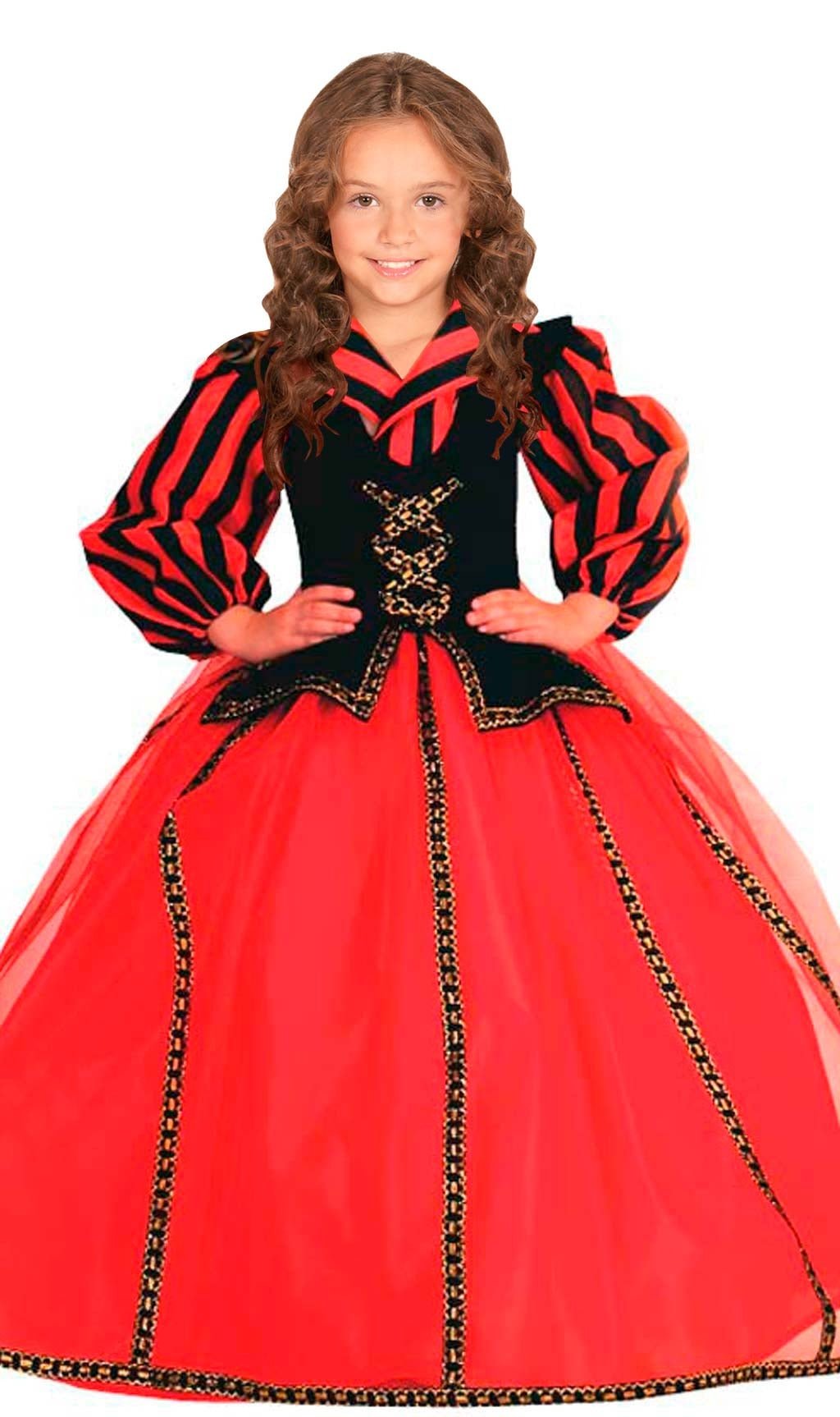 Costume dama malefica rosso e nero taglia grande donna: Costumi