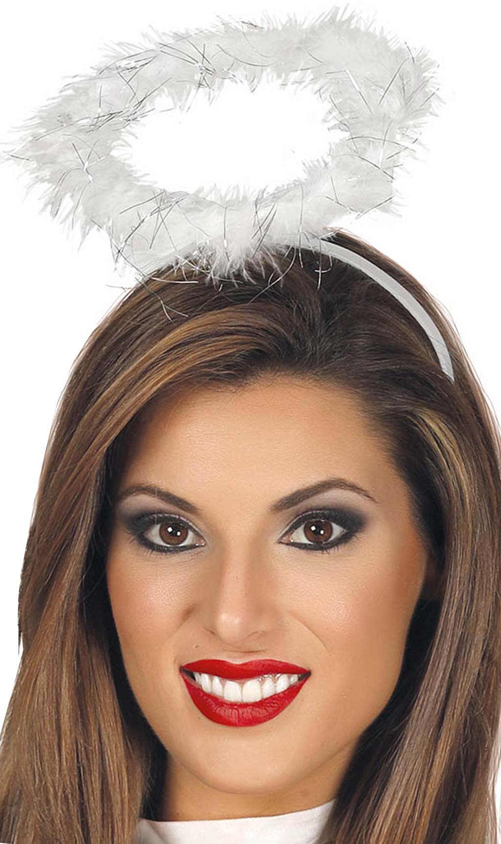 Aureola a Cerchietto Angelo Bianco