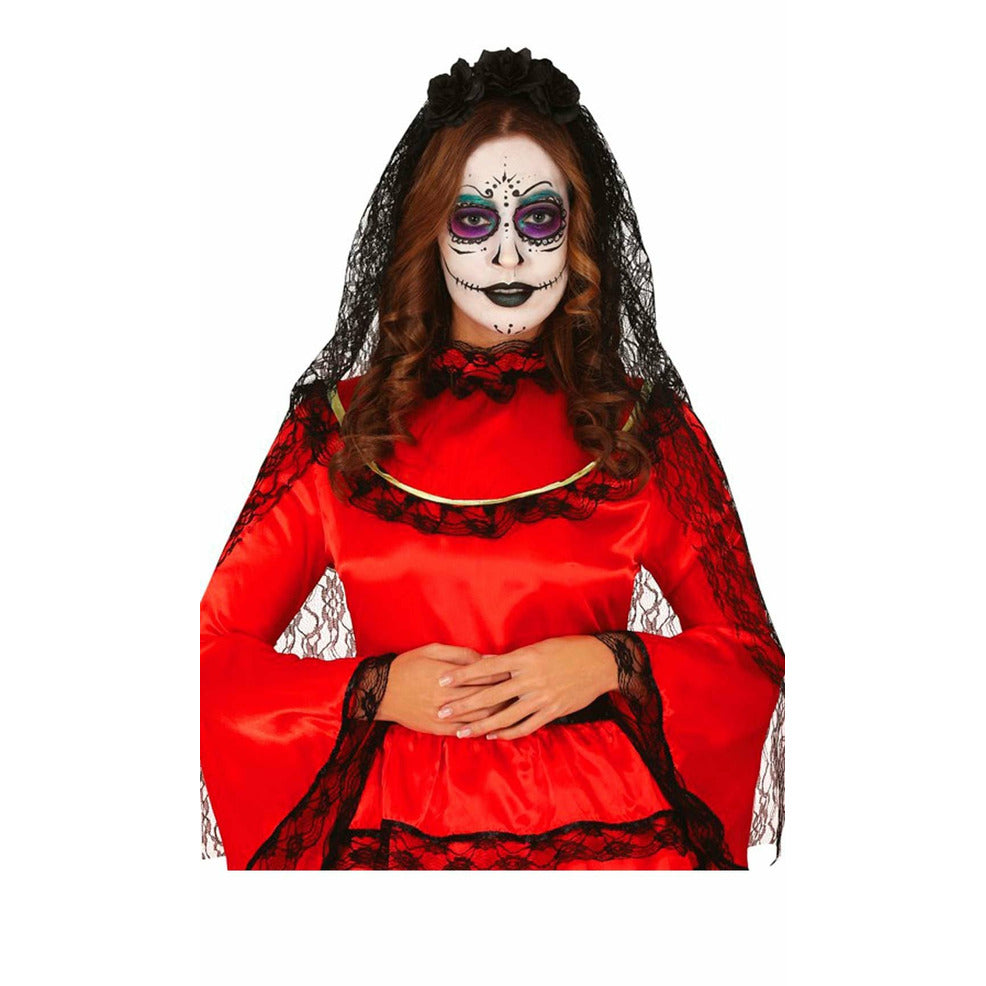 Diadema de Catrina Negra | Don Disfraz