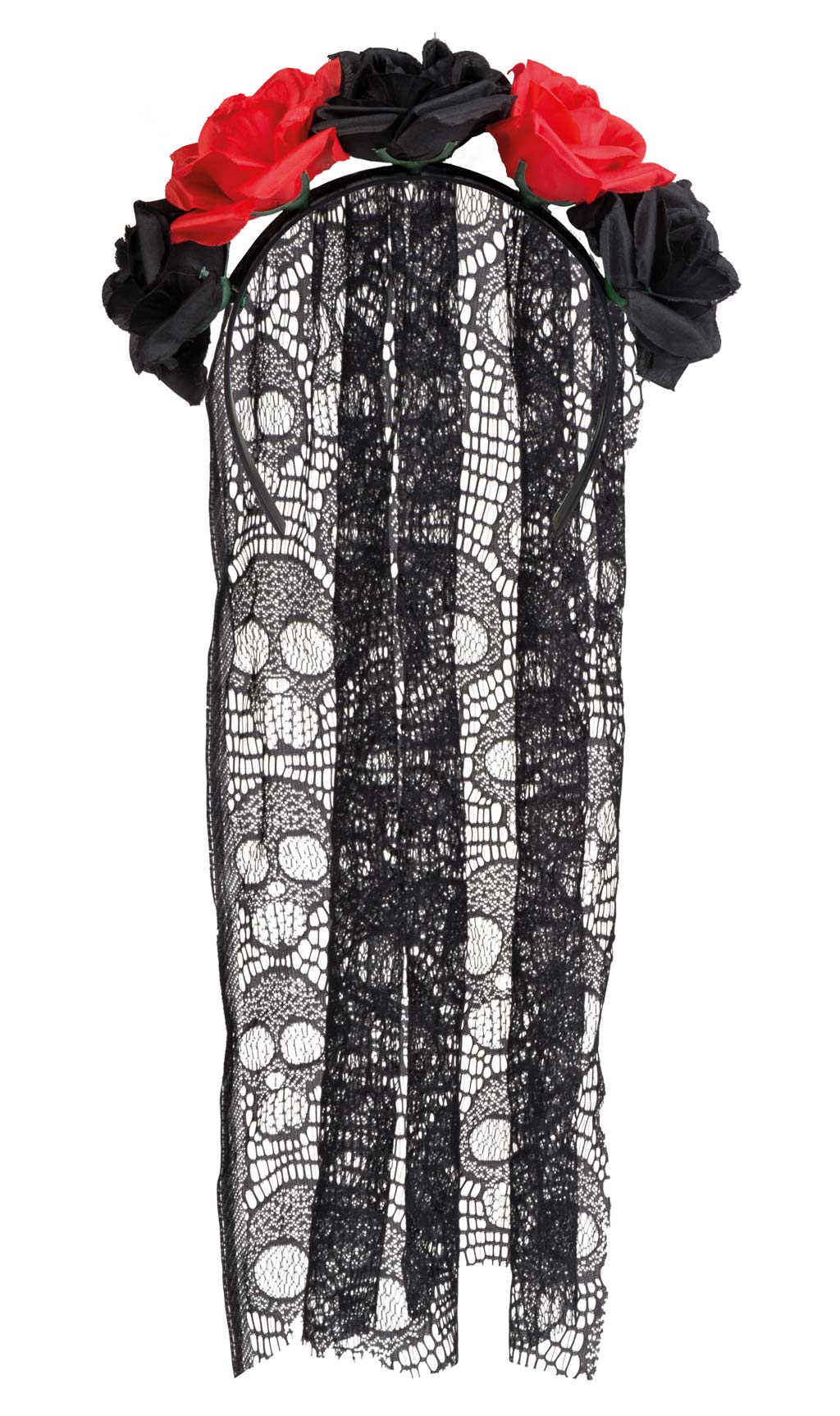 Cerchietto da Catrina Rose con Velo