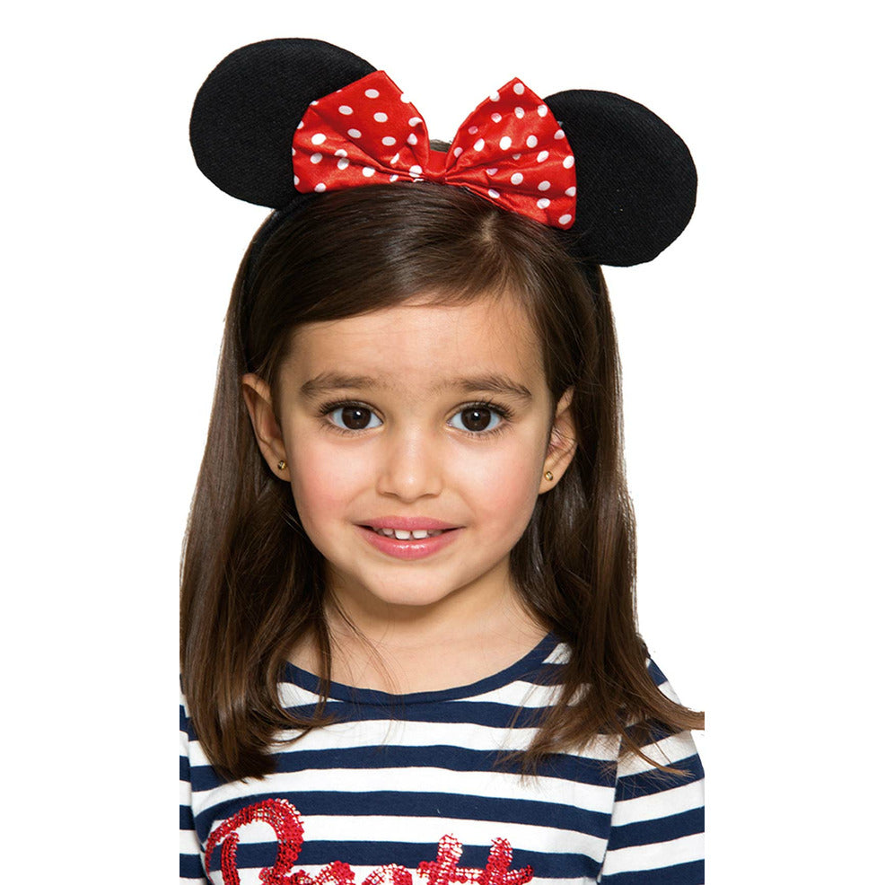 Diadema de Orejas Minnie infantil | Don Disfraz