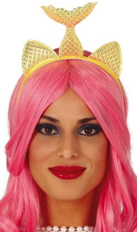 Cerchietto da Sirena Dorata