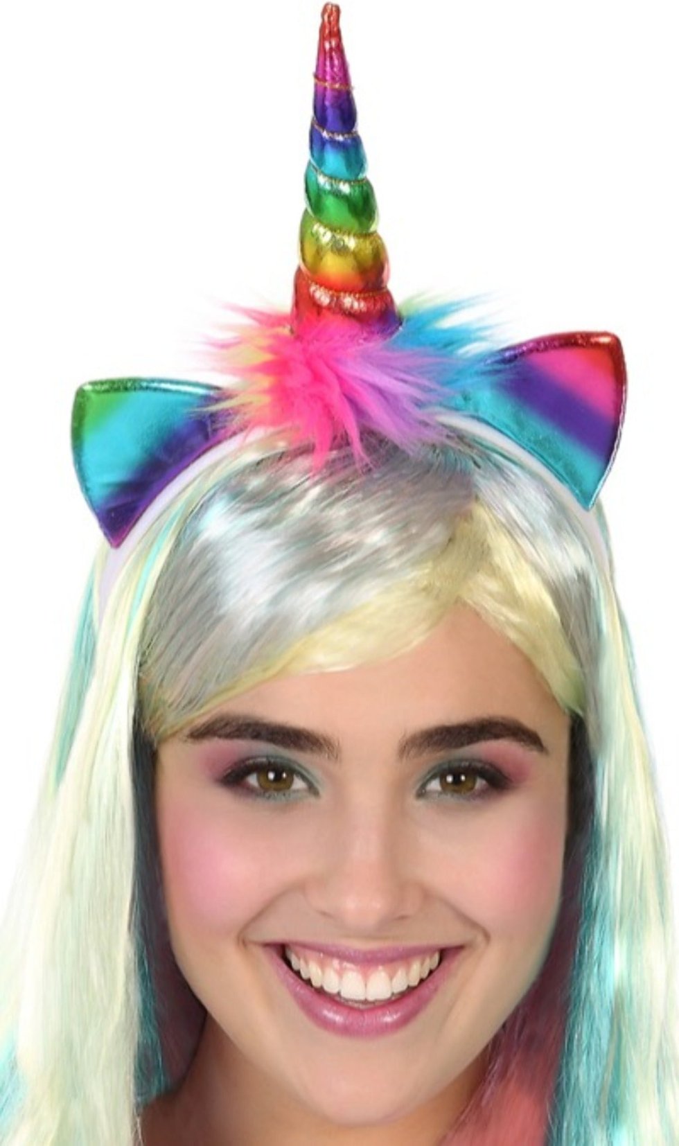 Cerchietto da Unicorno Multicolore