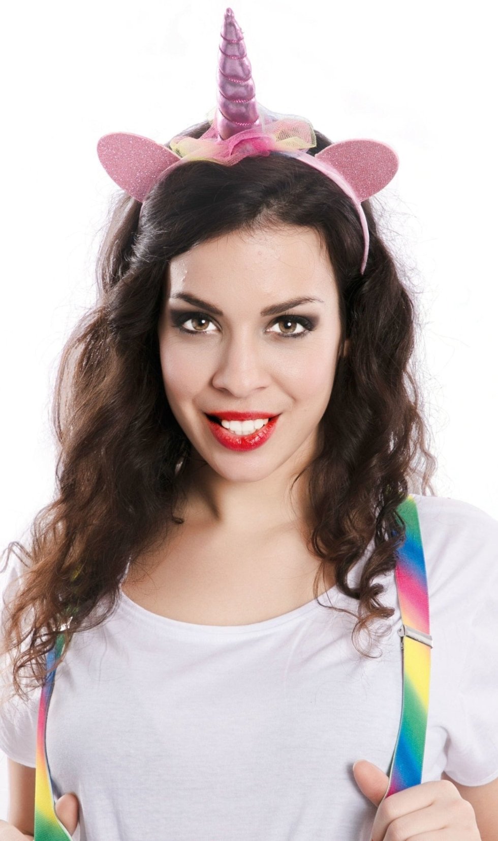 Cerchietto da Unicorno Rosa bambini