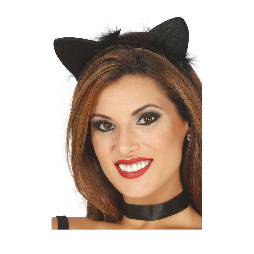 Diadema Gatita Negra | Don Disfraz