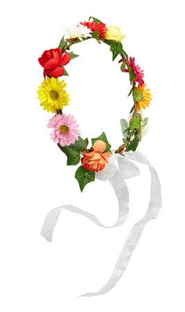 Cerchietto Fiori Nastro
