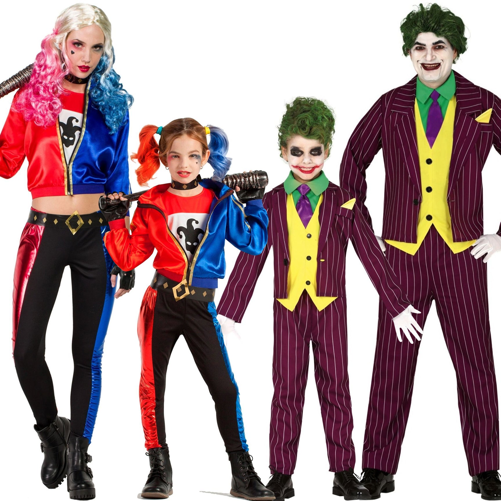 Acquista: Costumi di gruppo da Harley Quinn e Joker Crazy