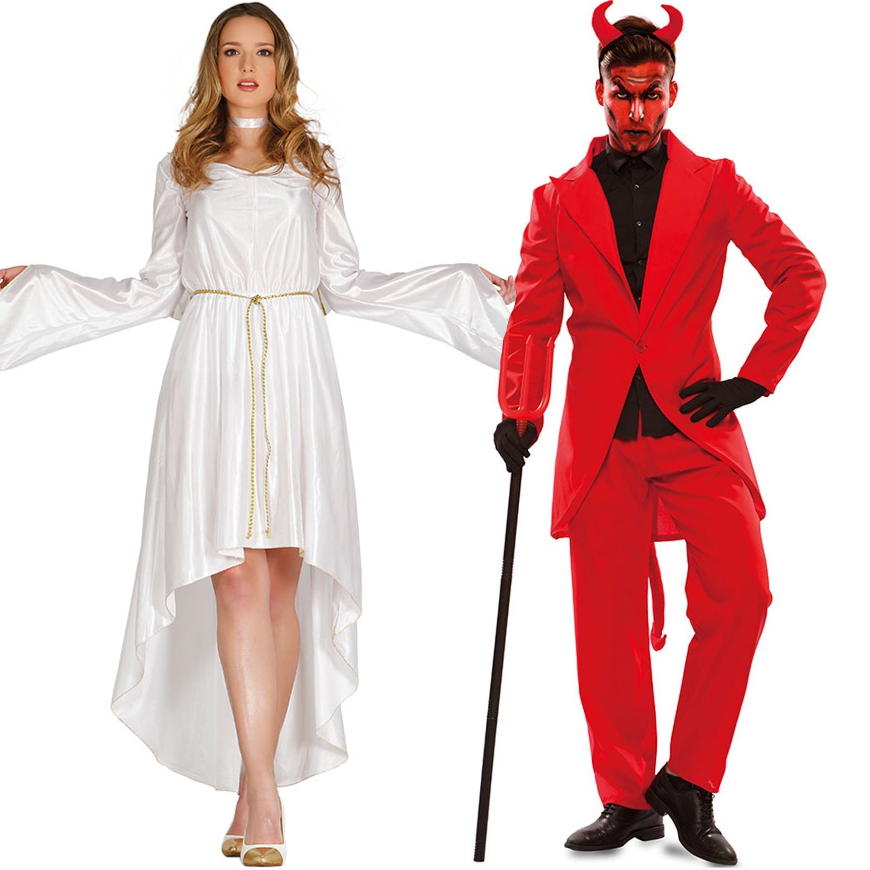 Acquista: Costumi di coppia da Angelo e Diavolo