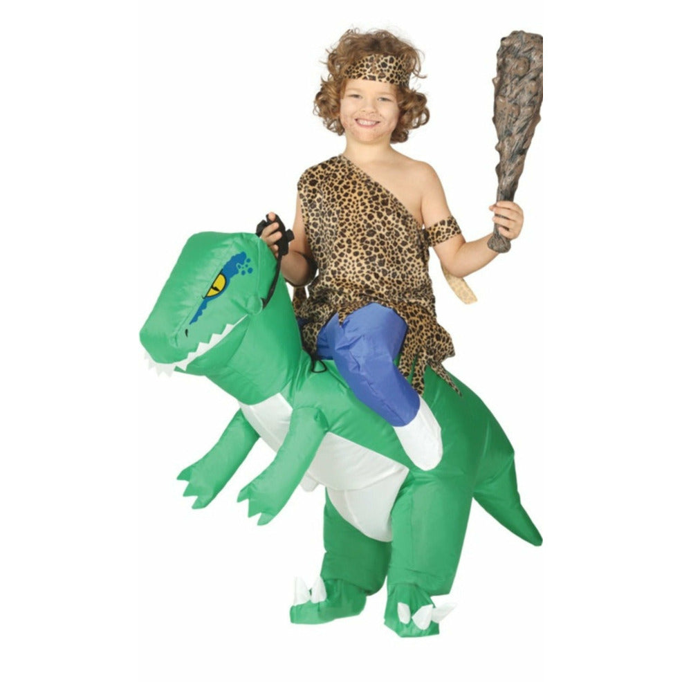 Disfraz a Hombros de Dinosaurio Hinchable infantil | Don Disfraz