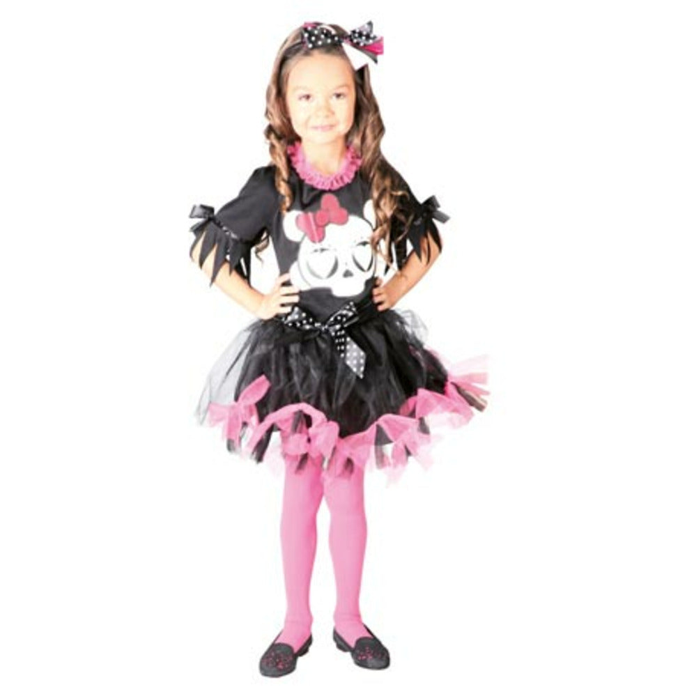 Disfraz de Calavera Lacitos para niña | Don Disfraz