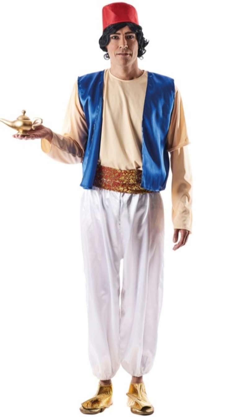 Costume di coppia Principe Aladino e principessa Jasmine per adulti