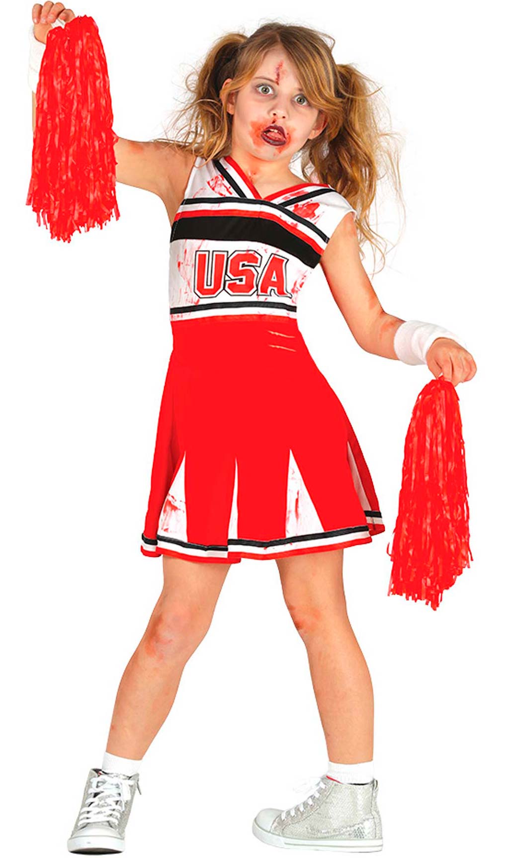 Costume da Cheerleader Zombie per bambina Costumalia by Signor