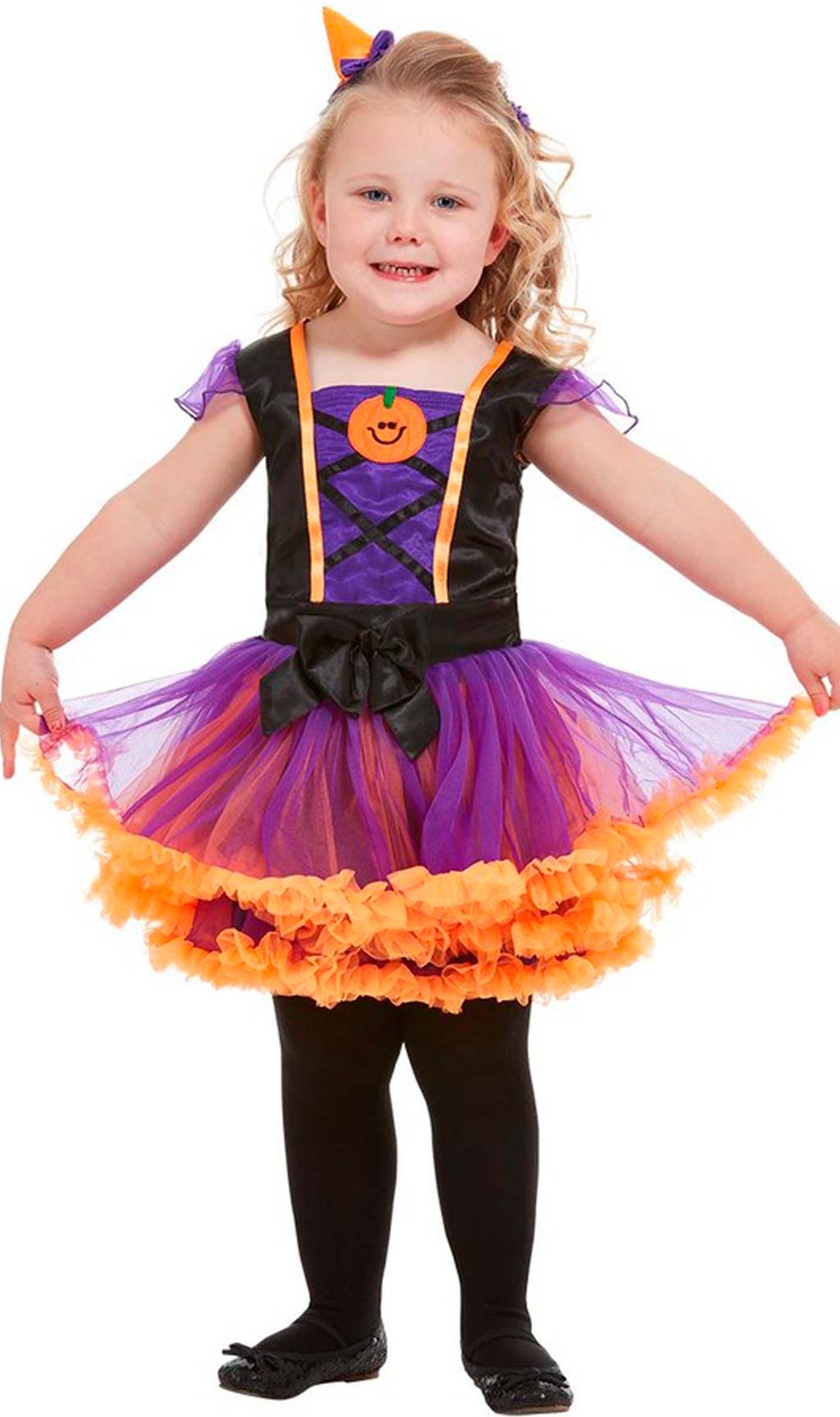 Costume da Strega Pumpkin per bambini