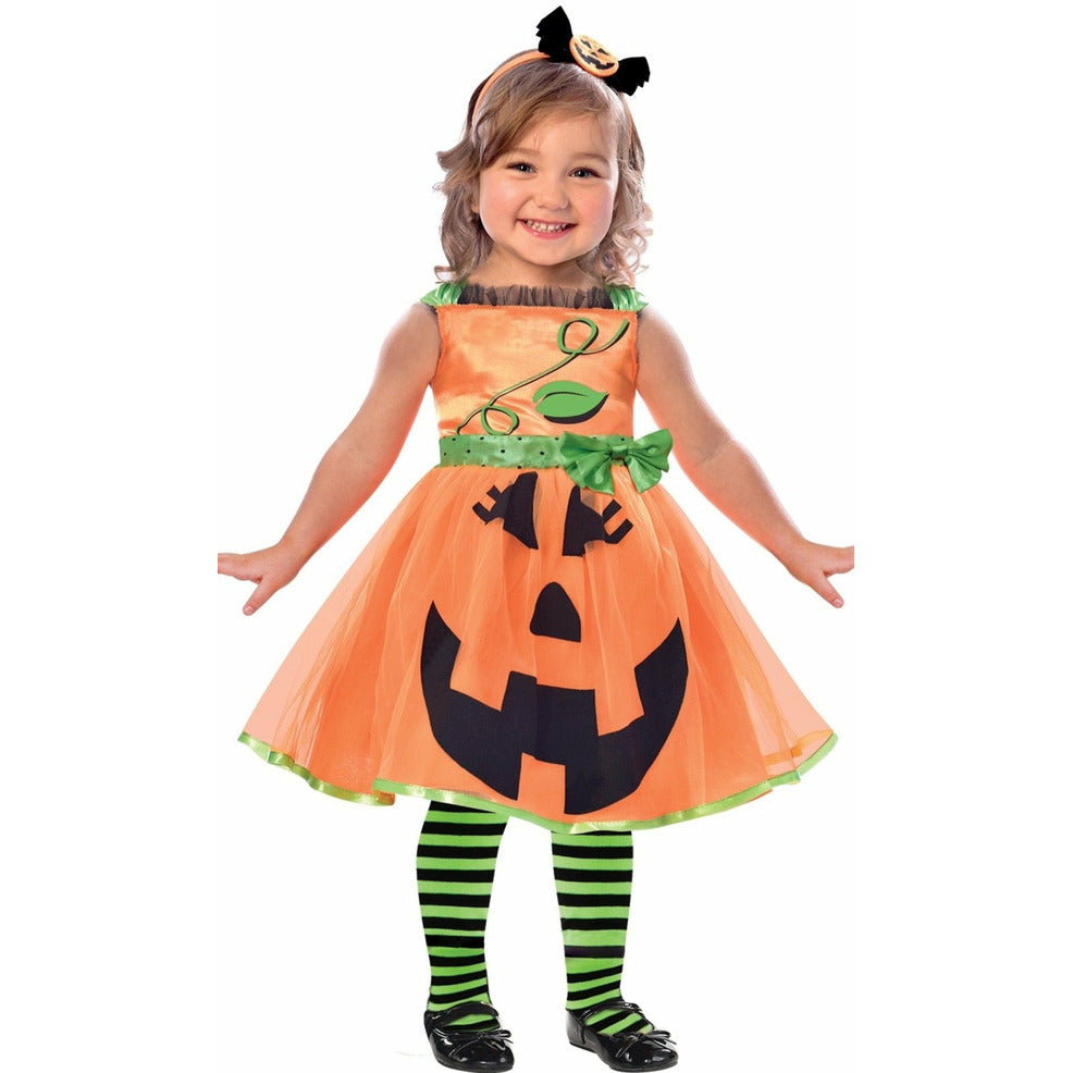 Disfraz de Calabaza Elegante para niña | Don Disfraz