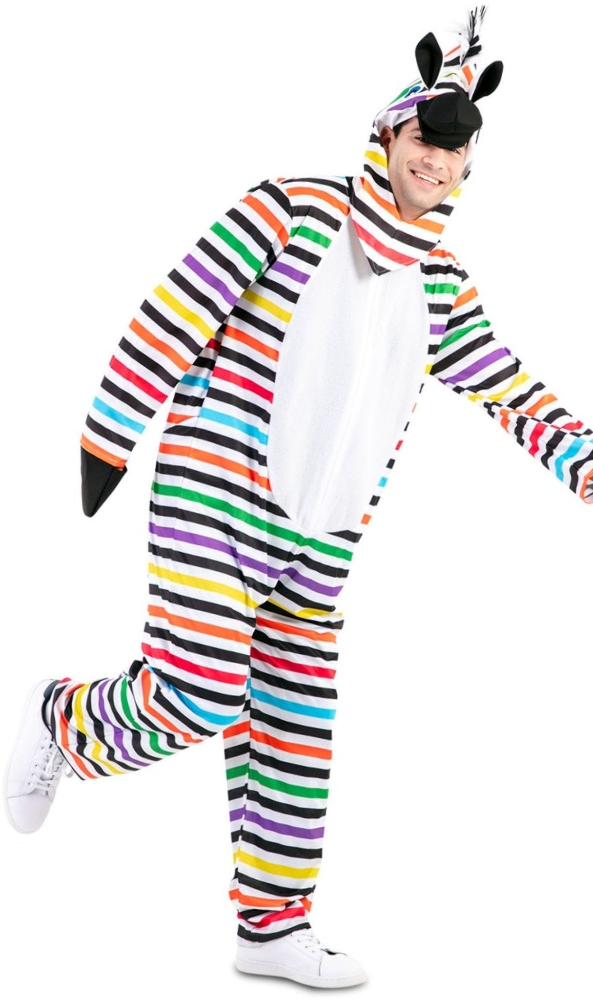 Acquista online Costume Zebra Multicolore per adulto Costumalia