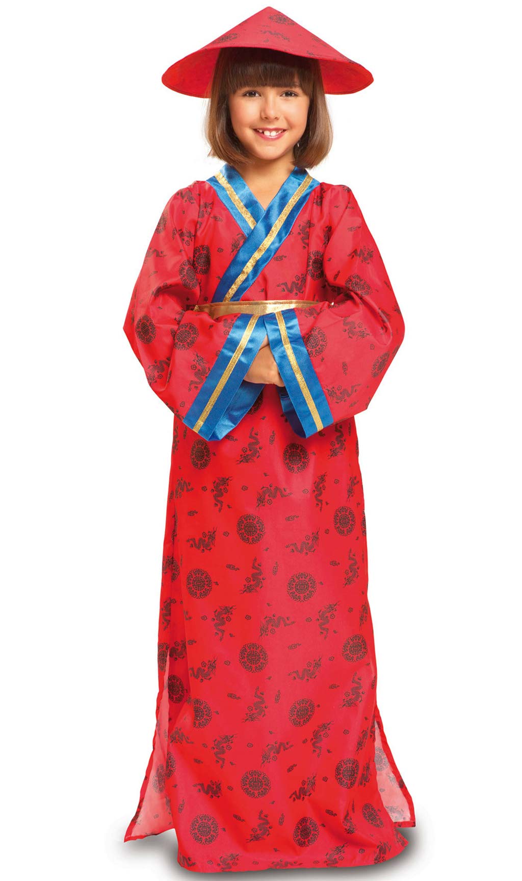 Bambina Vestito Di Carnevale Cinese Costume Da Cinese Orientale