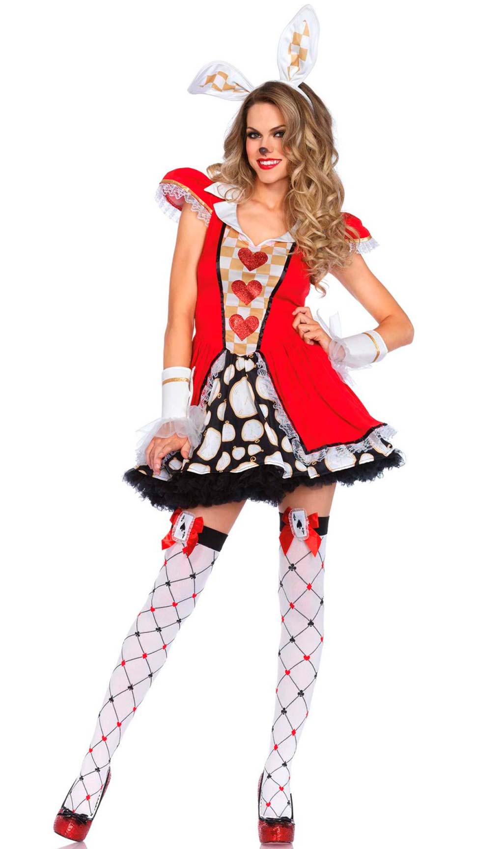 Cappellaio Matto Vestito Carnevale Coniglio Alice Vestito Coniglio