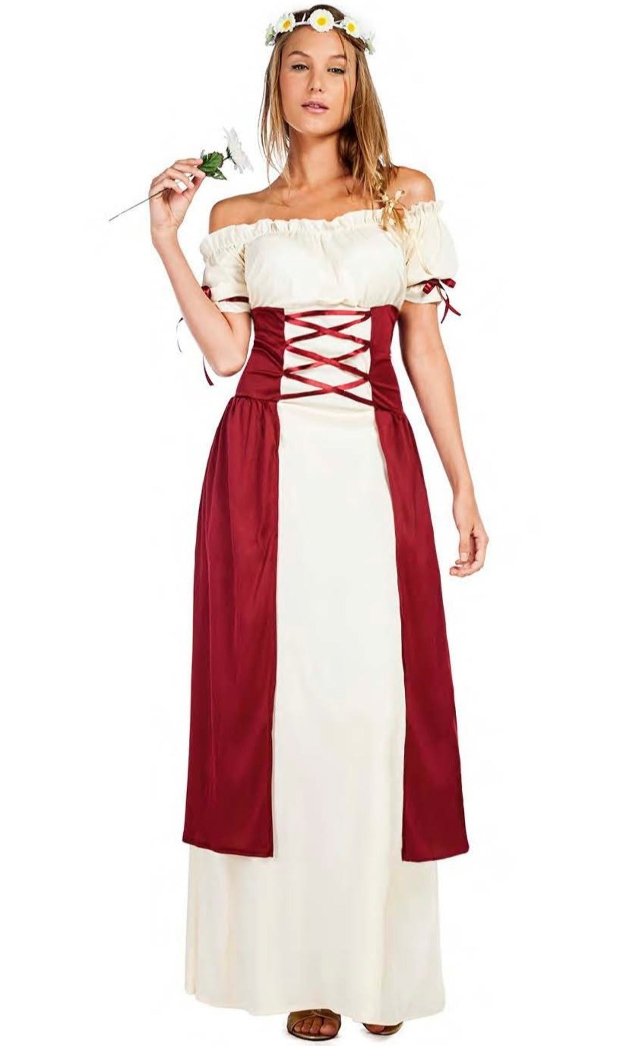 Costume da Dama Medievale Linda per adulta