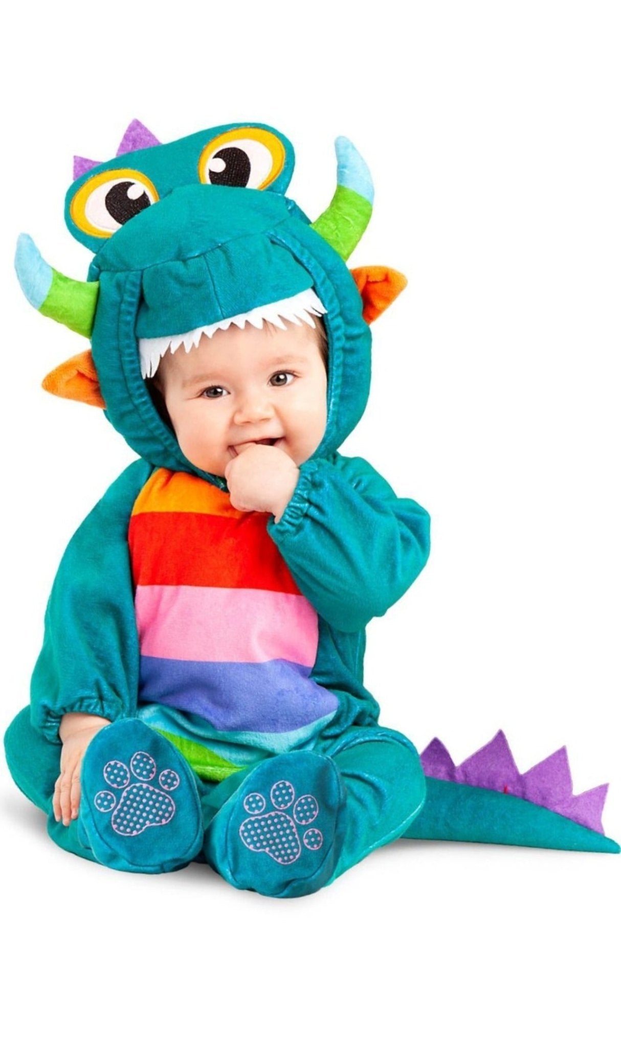 FIESTAS GUIRCA Costume da drago blu per bebè