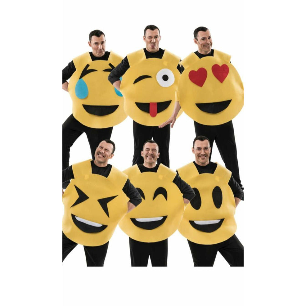 Disfraz de Emoji Caritas para adulto | Don Disfraz
