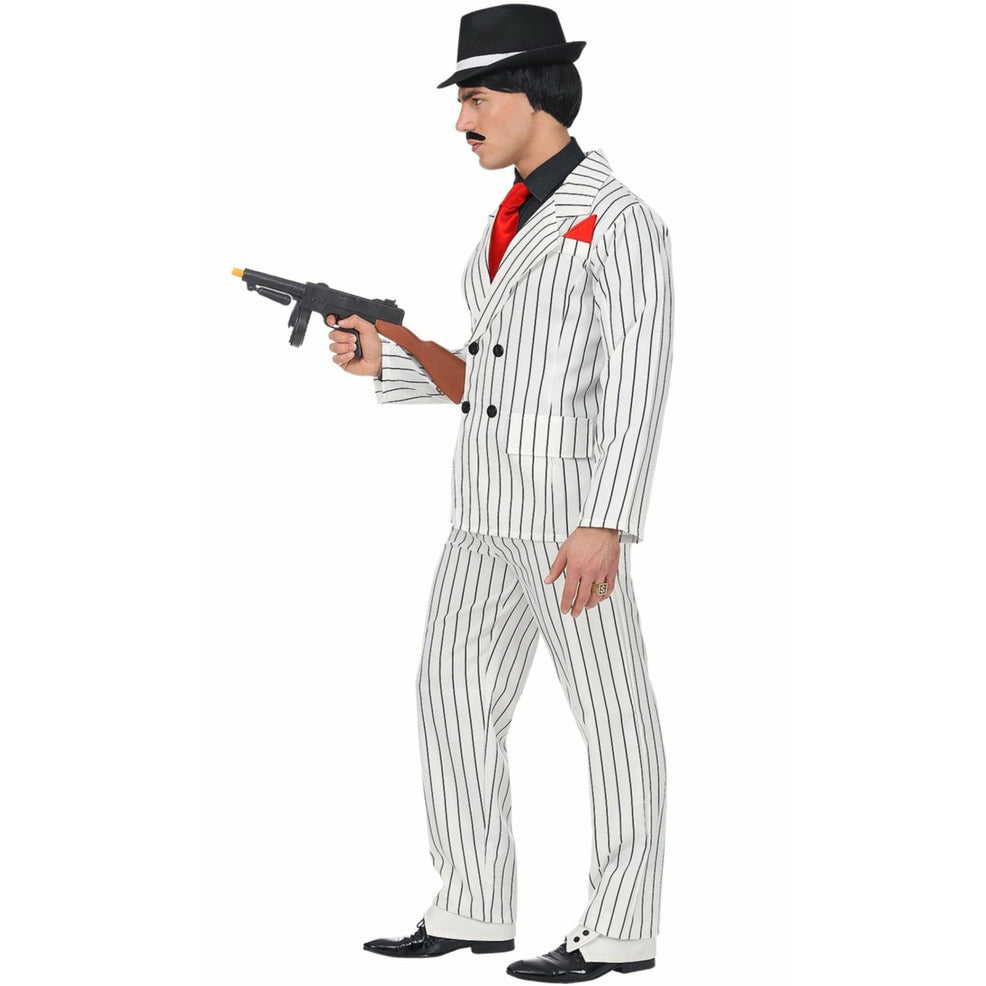 Disfraz de Gangster Blanco para hombre | Don Disfraz