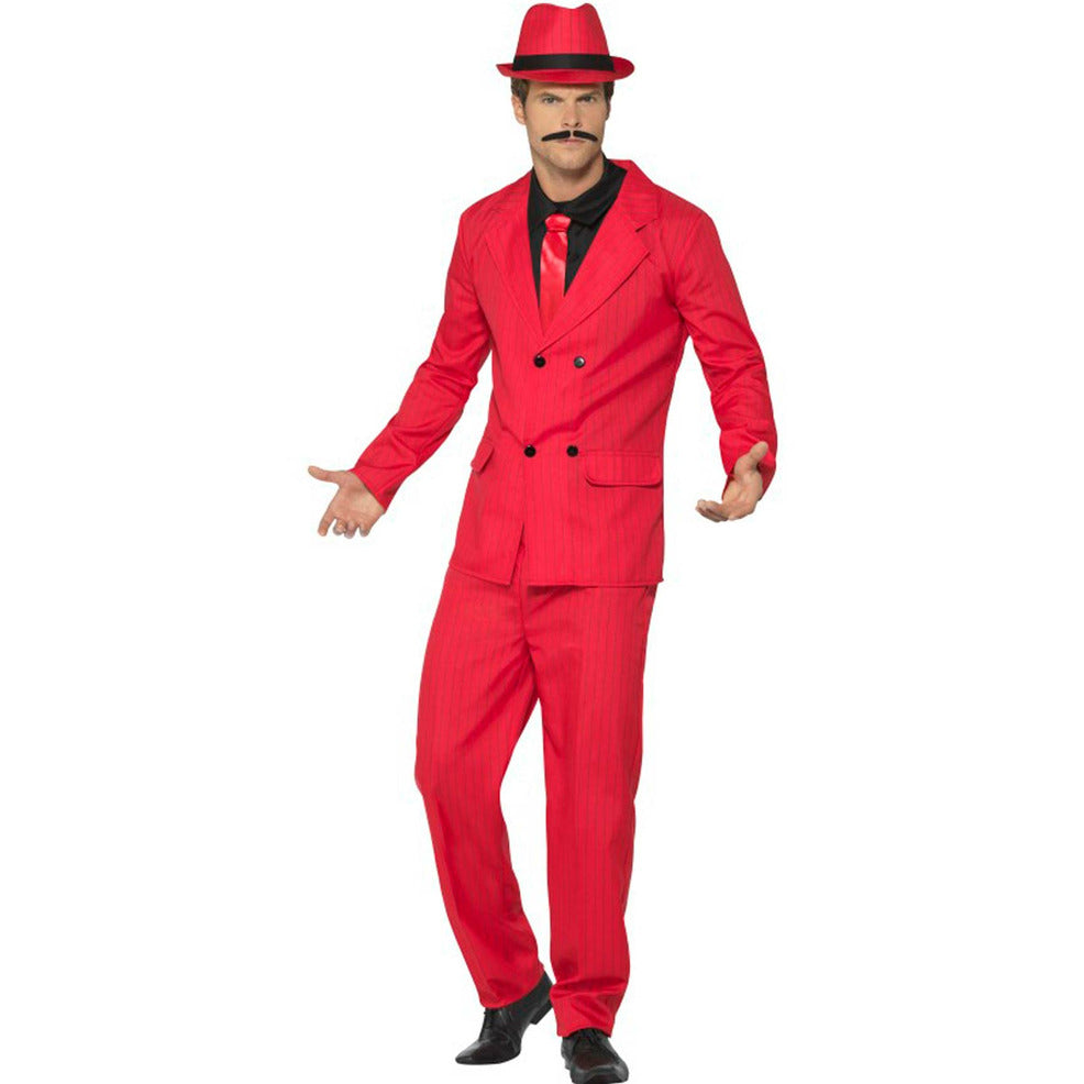 Disfraz de Gangster Rojo para hombre | Don Disfraz