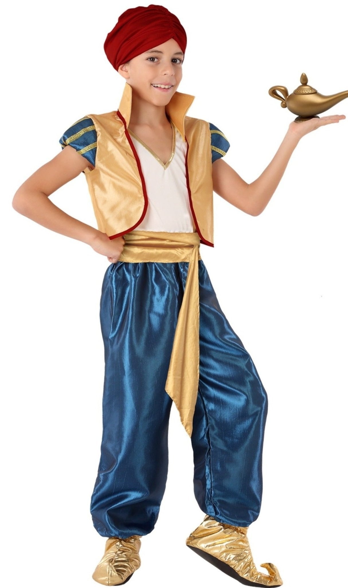 Costume da Genio Dorato per bambini