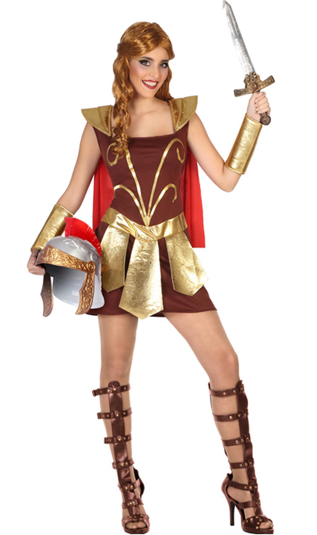 Costume da Gladiatrice Mantello per donna