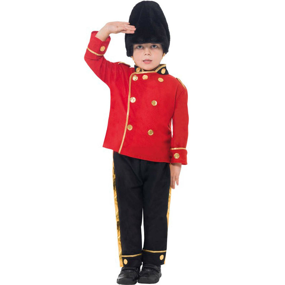 Disfraz de Guardia Buckingham Rojo para niño | Don Disfraz