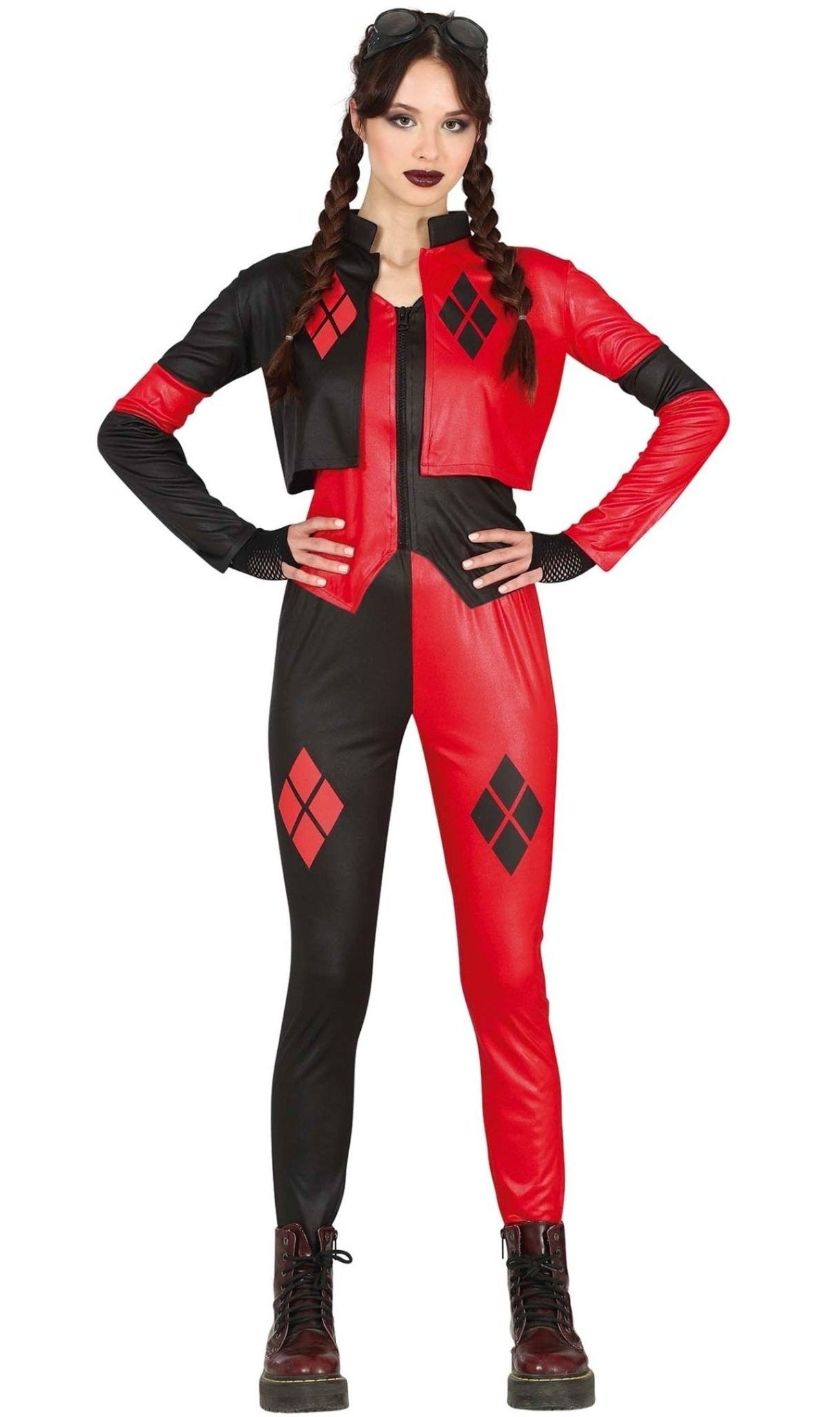 Costume da Arlecchina Harley Quinn per donna