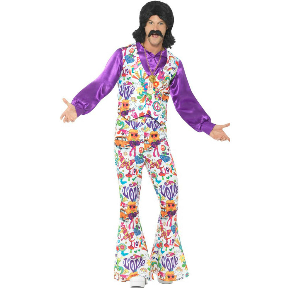 Disfraz de Hippie Love para hombre | Don Disfraz