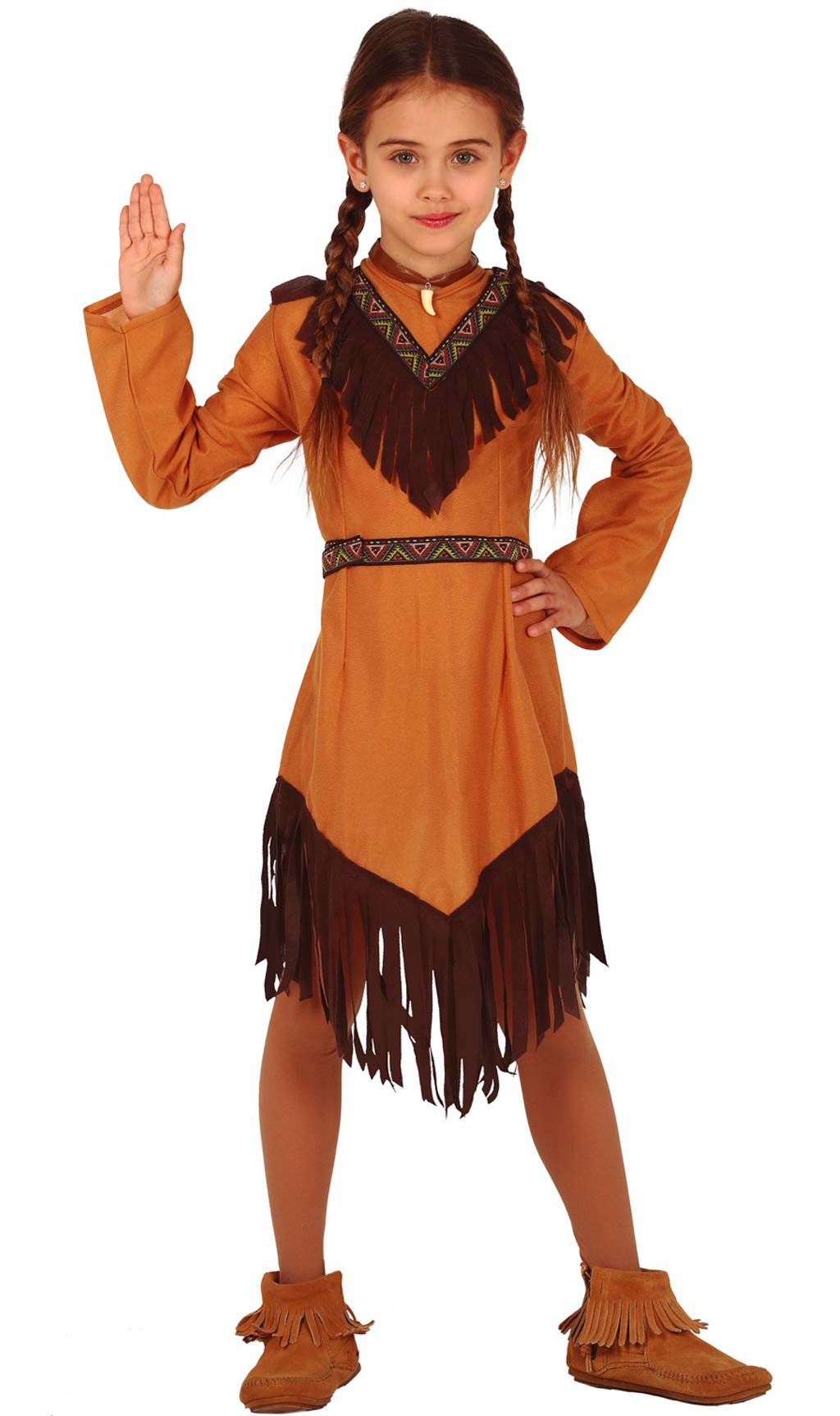 Costume da Indiana Apache per bambine