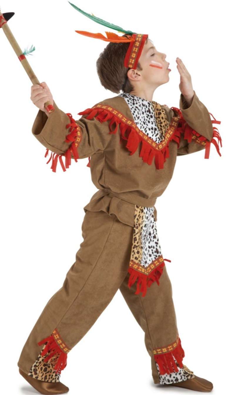 Costume da Indiana Apache per bambine