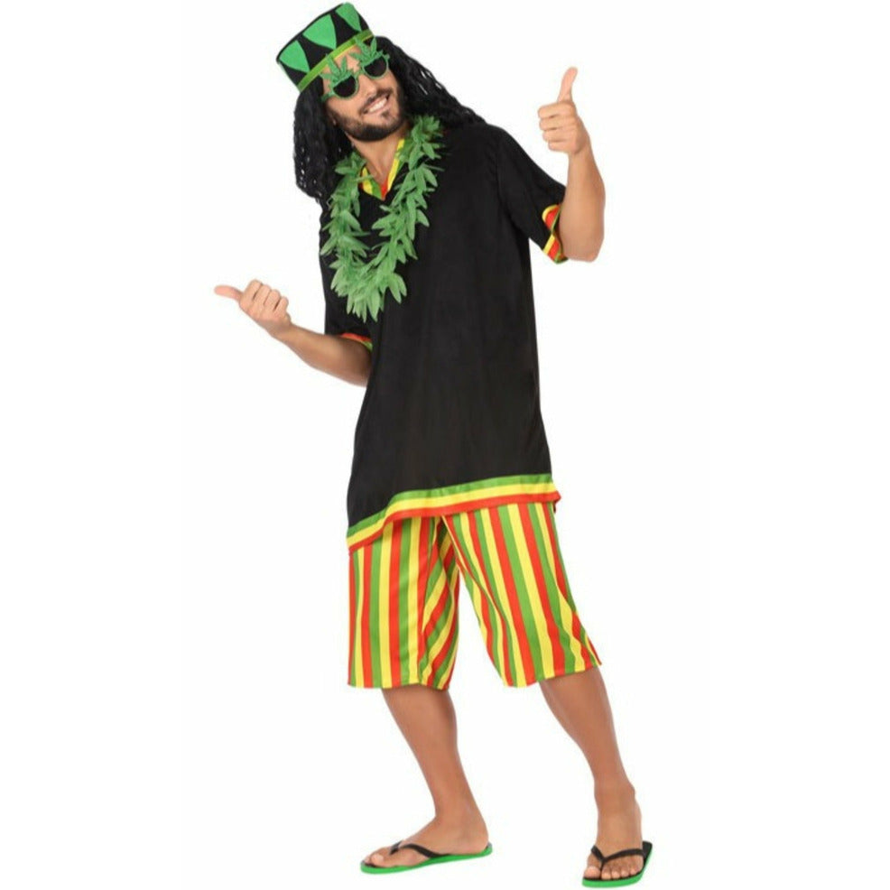 Disfraz de Jamaicano Rastafari para hombre | Don Disfraz