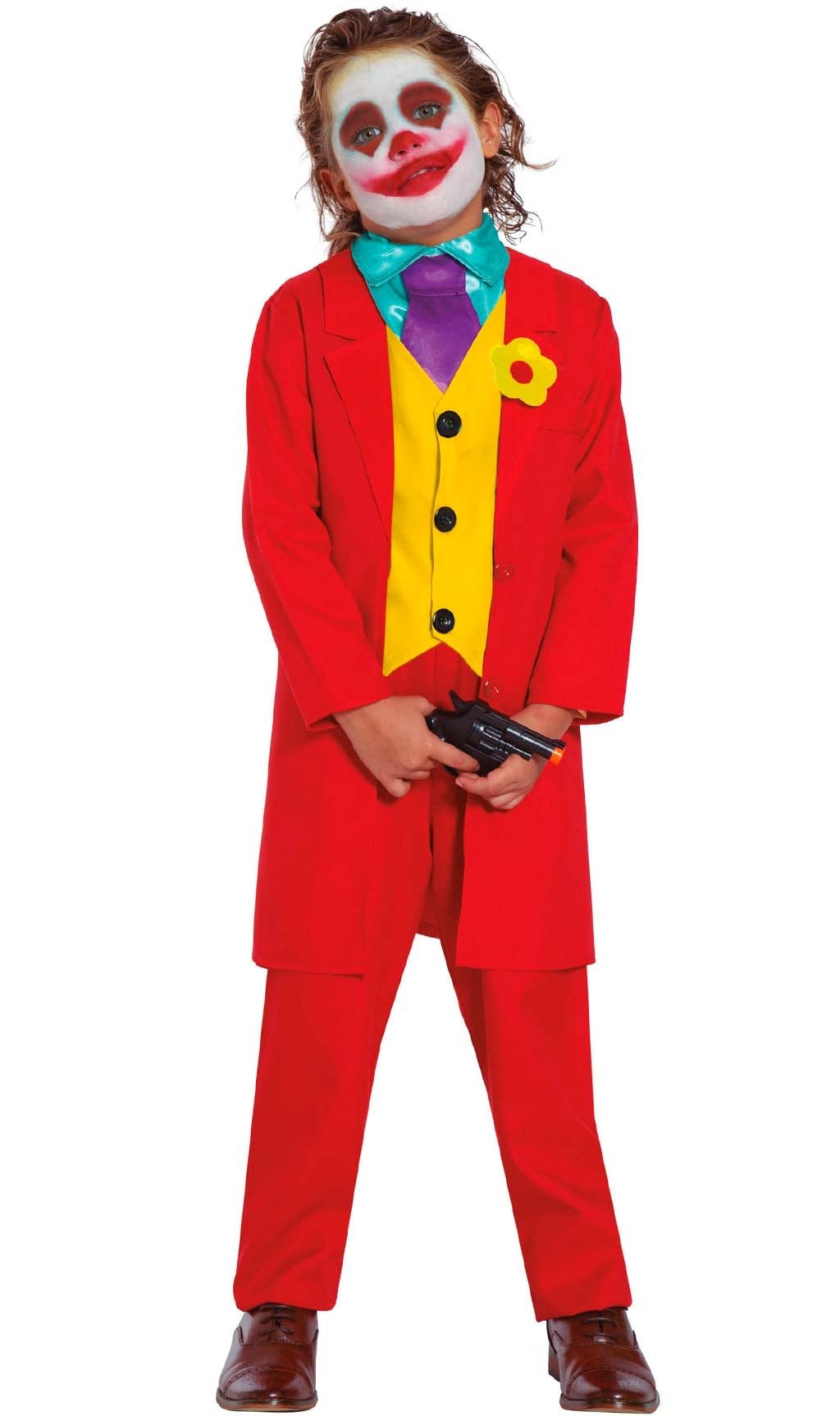 Costume da Joker Rosso per bambini