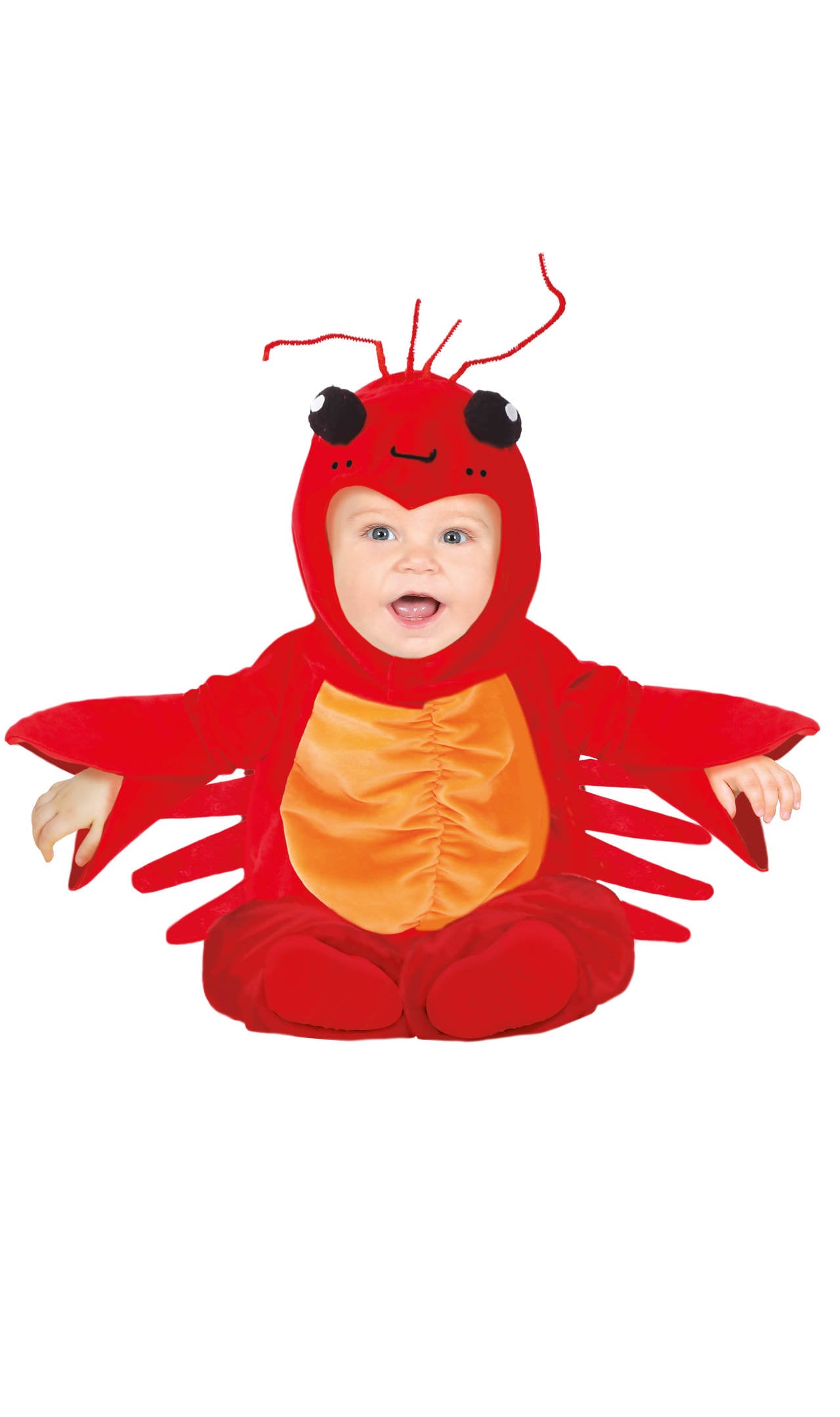 Acquista online costume da Aragosta Rossa per bebè Costumalia by