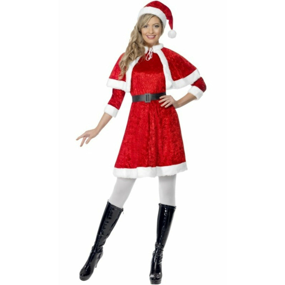Disfraz de Mamá Noel con Capa para mujer | Don Disfraz
