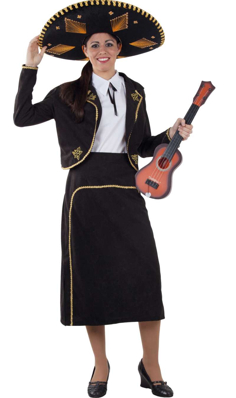 Costume donna messicana o mariachi