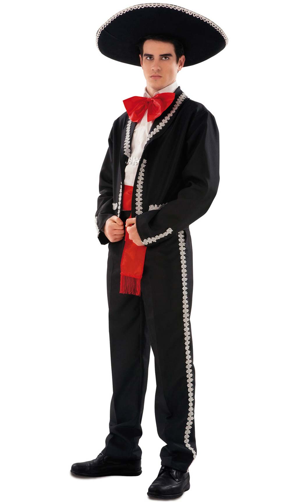 EUROCARNAVALES Costume Messicano Per Bambina (7-9 Anni) – Vestito E Fascia Colorati Per Carnevale