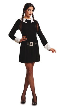 Costume cosplay donna da Mercoledì Addams - Vitafacile shop