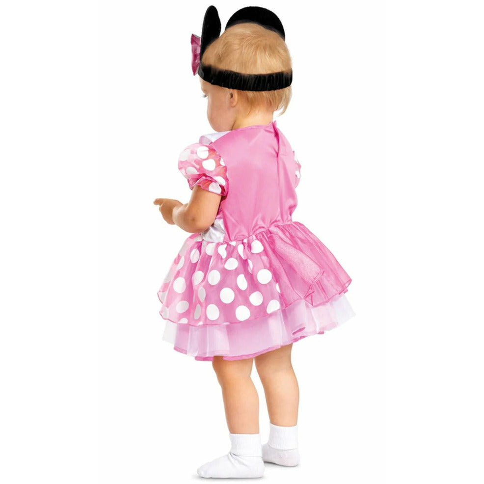 Disfraz de Minnie Mouse™ Rosa para bebé | Don Disfraz